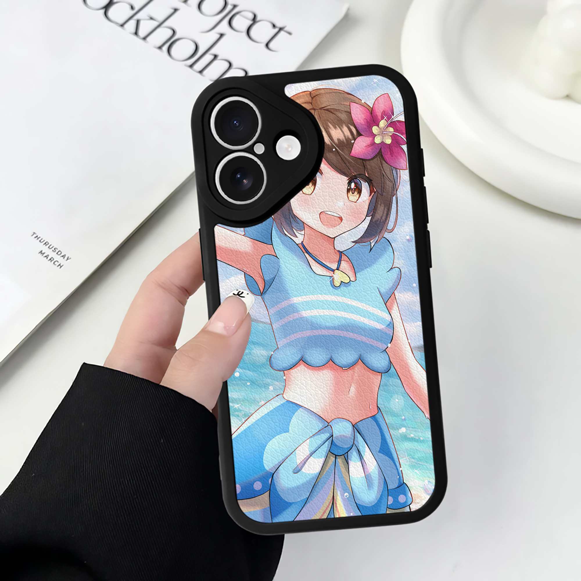 （画像用） ポケットモンスター Pokémon 【iPhone 16シリーズ対応】シリコンスマホケース（レザー調） 材質：シリコン